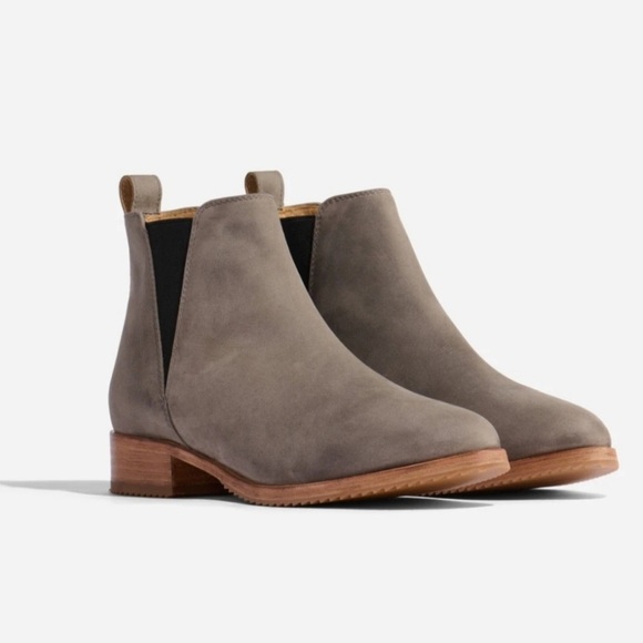 Nisolo Eva Everyday Chelsea Boot Taupe Size 6 - Picture 1 of 15